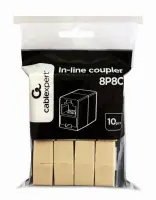 CABLE ACC IN-LINE COUPLER 8P8C/10 PCS BAG TA-350-10 GEMBIRD – pilt 2