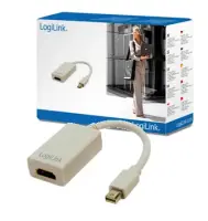 Logilink | Adapter Mini DisplayPort to HDMI with Audio: | Grey | Mini DisplayPort | HDMI A | 0.1 m – pilt 3