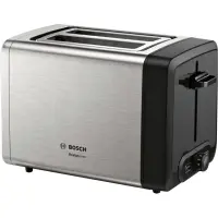 Bosch | DesignLine Toaster | TAT4P420 | Power 970 W | Number of slots 2 | Housing material Stainless Steel | Stainless steel/Black – pilt 3