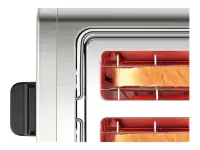 Bosch | DesignLine Toaster | TAT4P420 | Power 970 W | Number of slots 2 | Housing material Stainless Steel | Stainless steel/Black – pilt 11