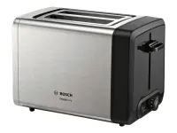 Bosch | DesignLine Toaster | TAT4P420 | Power 970 W | Number of slots 2 | Housing material Stainless Steel | Stainless steel/Black – pilt 16