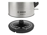 Bosch | Kettle | DesignLine TWK3P420 | Electric | 2400 W | 1.7 L | Stainless steel | 360° rotational base | Black/Stainless Steel