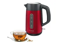 Bosch | Kettle | DesignLine TWK4P434 | Electric | 2400 W | 1.7 L | Stainless steel | 360° rotational base | Red/Black – pilt 9