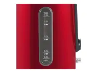 Bosch | Kettle | DesignLine TWK4P434 | Electric | 2400 W | 1.7 L | Stainless steel | 360° rotational base | Red/Black – pilt 10