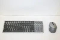 SALE OUT. Dell | Keyboard and Mouse | KM7120W | Keyboard and Mouse Set | Wireless | Mouse included | Batteries included | Bluetooth | Wireless connection | EN/LT | Titan Gray | LOW - QUALITY ENGRAVING