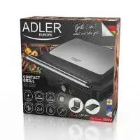 Adler | Electric Grill XL | AD 3051 | Table | 2800 W | Black/Stainless steel – pilt 13