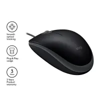 Logitech M110 Silent hiir Kontor Mõlemakäeline USB tüüp A Optiline 1000 DPI – pilt 3