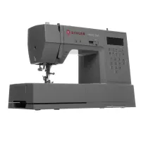 Singer | Heavy Duty Sewing Machine | HD6705C | Rechargeable | Number of stitches 200 | Number of buttonholes 1 | Grey | Number of brush heads included 1 – pilt 4