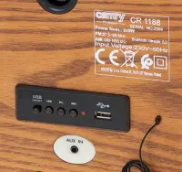 Camry | Retro Radio | CR 1188 | Wooden – pilt 7