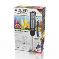 Adler | Hand blender | AD 4625b | Hand Blender | 850 W | Number of speeds 5 | Turbo mode | Black – pilt 4