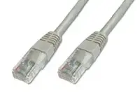 Digitus | Patch cord | UTP | Grey | RJ45 | RJ45