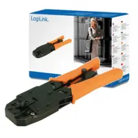 Logilink | Crimping tool universal with cutter and isolater metal