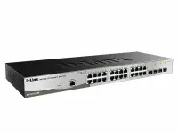 D-Link DGS-1210-28/ME/E võrgulüliti Juhitav L2+ Gigabit Ethernet (10/100/1000) 1U Must, Hall – pilt 2