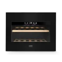 Caso | Wine Cooler | WineDeluxe E 18 | Energy efficiency class G | Built-in | Bottles capacity 18 bottles | Cooling type Compressor technology | Black – pilt 5