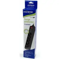 EnerGenie | Surge Protector SPG5-C-5/ 1.5 m/ 5 Sockets/ Black – pilt 3