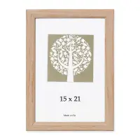 Pildiraam, plastik, 15 x 21 cm, puiduvärv