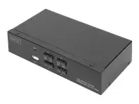 DIGITUS KVM Switch 2x1 HDMI 4-Port