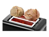 Bosch | DesignLine Toaster | TAT3P423 | Power 970 W | Number of slots 2 | Housing material Stainless steel | Black – pilt 5
