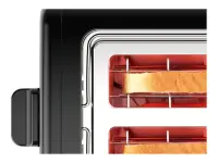 Bosch | DesignLine Toaster | TAT3P423 | Power 970 W | Number of slots 2 | Housing material Stainless steel | Black – pilt 9
