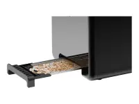 Bosch | DesignLine Toaster | TAT3P423 | Power 970 W | Number of slots 2 | Housing material Stainless steel | Black – pilt 10