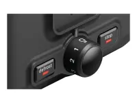 Bosch | DesignLine Toaster | TAT3P423 | Power 970 W | Number of slots 2 | Housing material Stainless steel | Black – pilt 12