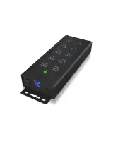 Raidsonic | 7-port Industrial hub | IB-HUB1703-QC3 | USB Type-A – pilt 5