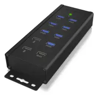 Raidsonic | 7-port Industrial hub | IB-HUB1703-QC3 | USB Type-A – pilt 11