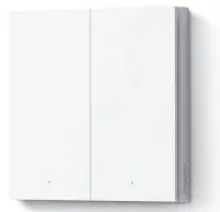 SMART HOME WIRED SWITCH DOUBLE/WS-EUK04 AQARA