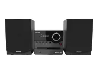 Sharp XL-B512(BK) Hi-Fi Micro System, CD/FM/USB/Bluetooth v5.0, 45W, Black | Sharp | Hi-Fi Micro System | XL-B512(BK) | Black | USB port | AUX in | Bluetooth | CD player | FM radio | Wireless connection – pilt 4