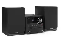 Sharp XL-B512(BK) Hi-Fi Micro System, CD/FM/USB/Bluetooth v5.0, 45W, Black | Sharp | Hi-Fi Micro System | XL-B512(BK) | Black | USB port | AUX in | Bluetooth | CD player | FM radio | Wireless connection – pilt 6
