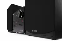 Sharp XL-B512(BK) Hi-Fi Micro System, CD/FM/USB/Bluetooth v5.0, 45W, Black | Sharp | Hi-Fi Micro System | XL-B512(BK) | Black | USB port | AUX in | Bluetooth | CD player | FM radio | Wireless connection – pilt 12