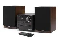 Sharp XL-B512(BR) Hi-Fi Micro System, CD/FM/USB/Bluetooth v5.0, 45W, Brown | Sharp | Hi-Fi Micro System | XL-B512(BR) | Brown | USB port | AUX in | Bluetooth | CD player | FM radio | Wireless connection – pilt 2