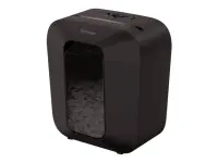 Powershred | LX25 | Black | 11.5 L | Credit cards shredding | Paper handling standard/output 6 sheets per pass | Cross-Cut Shredder | Warranty 24 month(s) – pilt 4