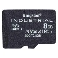 Kingston Technology Industrial 8 GB MicroSDHC UHS-I Klass 10