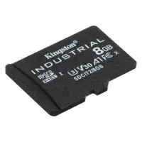 Kingston Technology Industrial 8 GB MicroSDHC UHS-I Klass 10