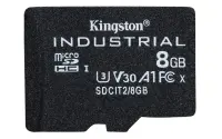 Kingston Technology Industrial 8 GB MicroSDHC UHS-I Klass 10