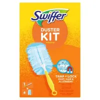 Tolmuharjakomplekt SWIFFER lühike vars+tolmulapid 4tk