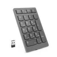 Lenovo | Professional | Go Wireless Numeric Keypad | Numeric Keypad | Wireless | Storm Grey