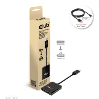 CLUB 3D DP 1.4 To 2 Displayport 1.4
