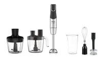 TEFAL | Blender | Infinity Force Pro 5in1 HB95LD38 | Hand Blender | 1200 W | Number of speeds Variable | Black/Stainless steel