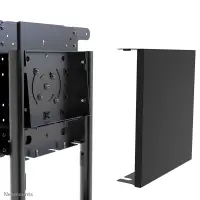 Neomounts NS-M1250BLACK käru & statiiv multimeediaseadmele Must – pilt 9