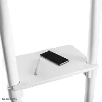 Neomounts NS-M1250WHITE käru & statiiv multimeediaseadmele Valge