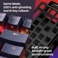 HyperX Alloy Origins Core - mehaaniline mänguklaviatuur - HX Blue (USA paigutus) – pilt 17