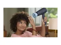 Philips | Hair Dryer | BHD360/20 | 2100 W | Number of temperature settings 6 | Ionic function | Diffuser nozzle | Black/Blue – pilt 2