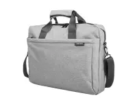 Natec Laptop Bag, Mustela, 15.6", Grey | Natec | Mustela | Fits up to size 15.6 " | Toploading laptop case | Shoulder strap | Grey