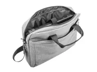 Natec Laptop Bag, Mustela, 15.6", Grey | Natec | Mustela | Fits up to size 15.6 " | Toploading laptop case | Shoulder strap | Grey – pilt 6