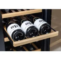Caso | Wine cooler | WineComfort 24 | Energy efficiency class G | Showcase | Bottles capacity 24 bottles | Cooling type Compressor technology | Black – pilt 4