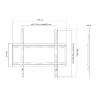 Sunne | Wall mount | 32-55-EF | Fixed | 32-55 " | Maximum weight (capacity) 40 kg | Black