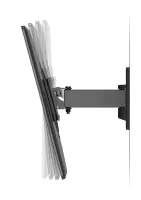 Vogels | Wall mount | MA2030-A1 | Full motion | 19-40 " | Maximum weight (capacity) 15 kg | Black – pilt 5