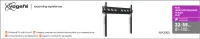 Vogels | Wall mount | MA3000-A | Fixed | 32-55 " | Maximum weight (capacity) 60 kg | Black – pilt 4